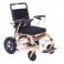 Кресло-коляска электр. MET Compact 35 (REPOW Power Wheel Chair-T610A MT-C35) цвет рамы розовый - 1